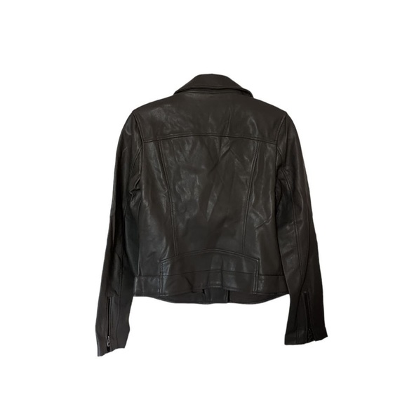 Lucky Brand Faux Leather Motorcycle Jacket - Picture 2 of 3